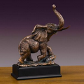 Elephant figurine 9"Wx10"H